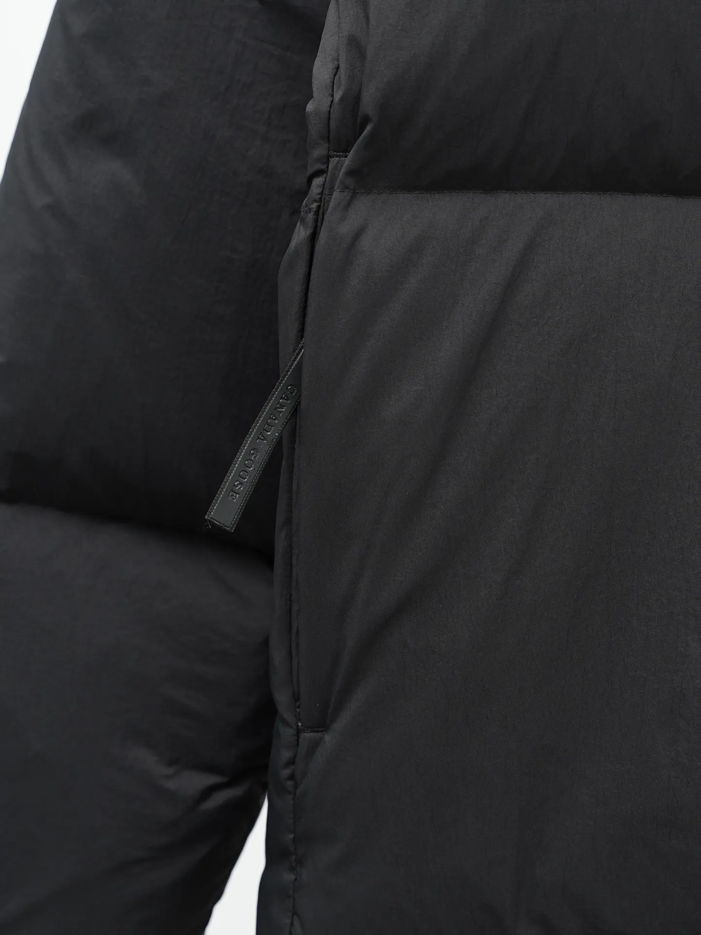 P780 CANADA GOOSE Canada Goose Lawrence Men's Down Jacket Big Goose Down Jacket Black (Black Label) 2802M